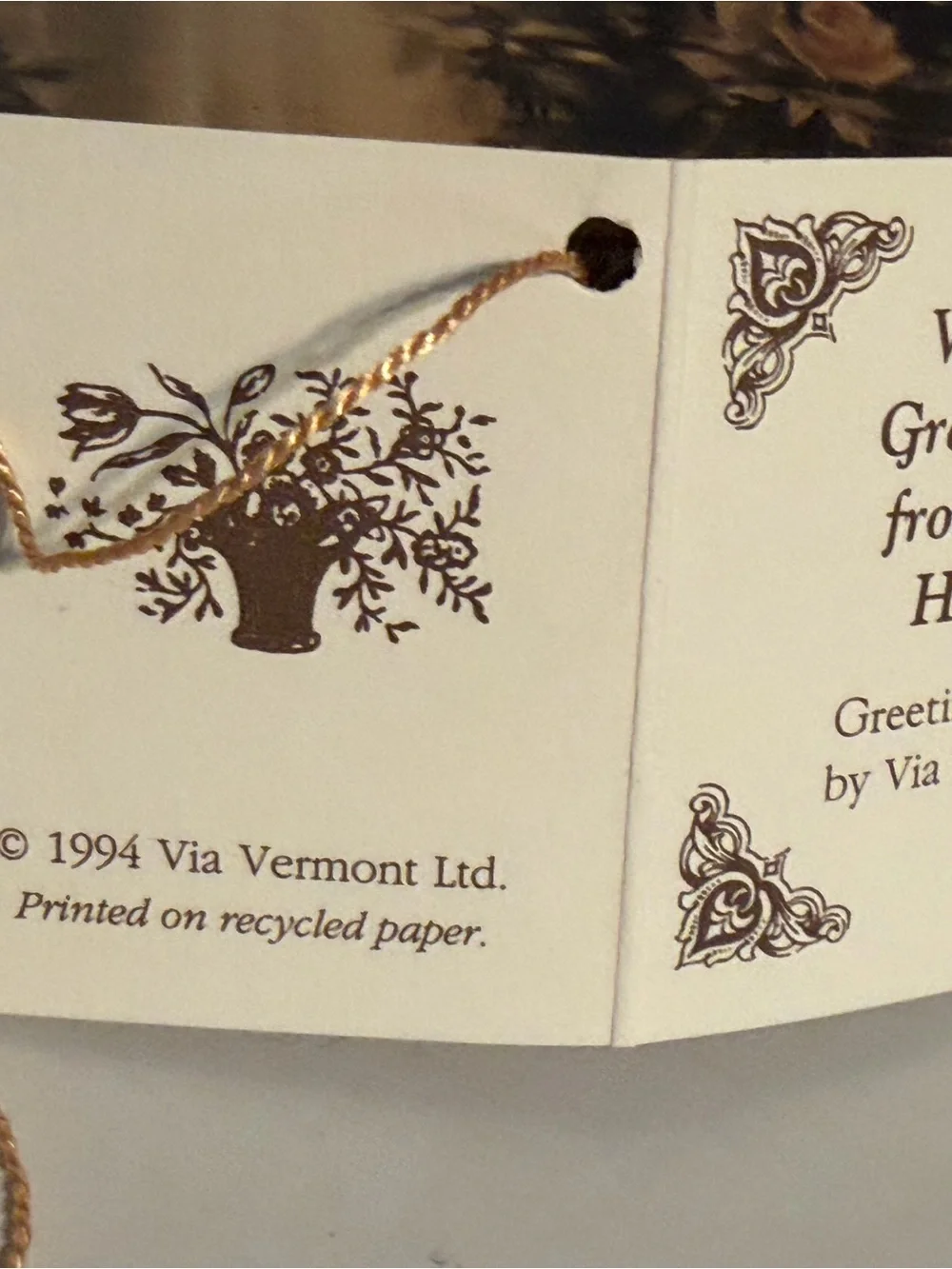 Vintage Via Vermont Bride Wedding Musical Jewelry Box